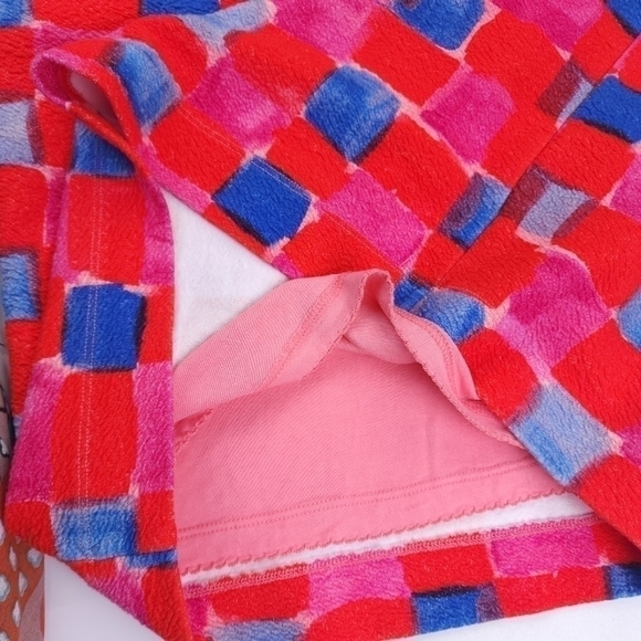 🔴Maeve Anthropologie Pink Blue Side Zip Stretch Pencil Skirt Sz S - Picture 5 of 11